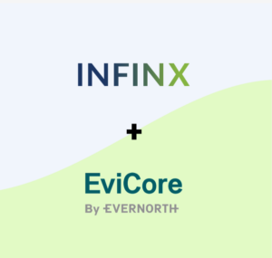 Infinx and EviCore logos